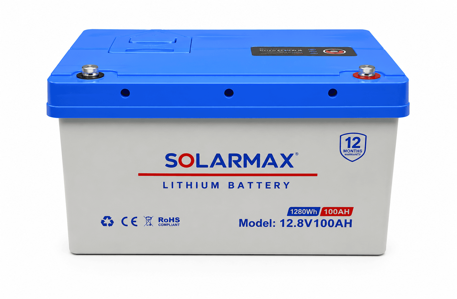 Solarmax 100ah 12.8V Lithium Battery