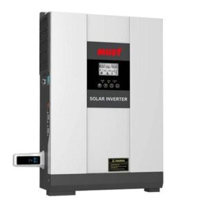 MUST 2KW Solar Inverter MPPT Hybrid Off Grid PV1800 VPM 24V Built In 60/80A Controller
