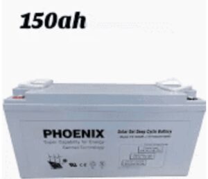 150Ah Phoenix Solar Gel Deep Cycle Battery
