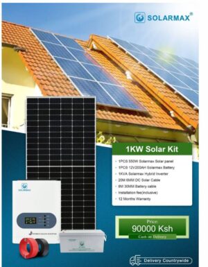 1KVA Solar Full Kit All inclusive