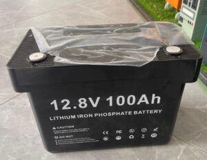 Ranktop 100Ah 12.8V Lithium  Ion Phosphate LiFePO4 Solar Battery