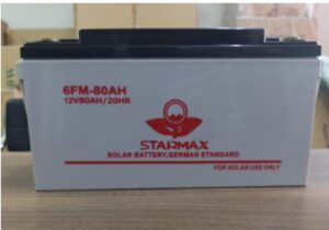 80AH starmax solar battery