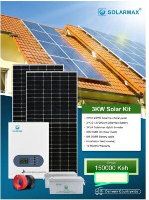 3KW Solar Kit All inclusive of material, Installation, Delivery