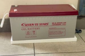 Seven SS Stars 200Ah Gel Maintenance Free Battery