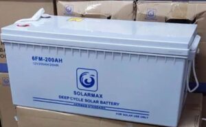 Solarmax 200Ah Solar Battery Deep Cycle Gel Non Maintenance