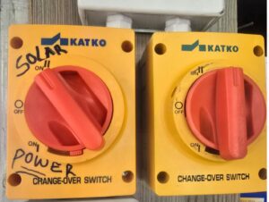 Katko change Over switch Manual