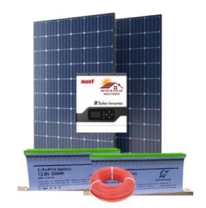 3kw 3000Watts 3Kva Drompower Lithium Solar Kit