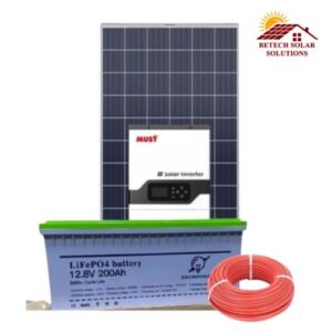 1Kw 1000Watts 1Kva  DromPower Lithium solar kit