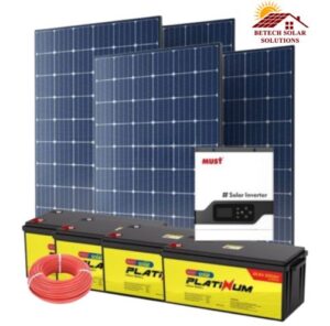 5 Kw 5000Watts 5Kva Platinum Lithium Solar Kit