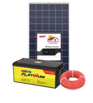 1Kw 1000Watts 1Kva Platinum Lithium Solar Kit