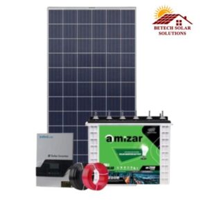 1Kw 1000Watts 1Kva Infinisolar-Amizar Solar System Kit