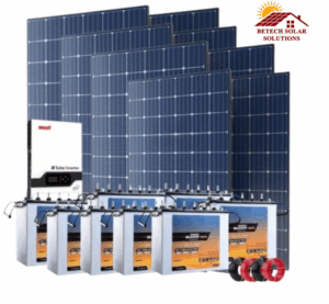 10kw 10000Watts 10kva Must -Amaron Tabular Solar Syatem kit