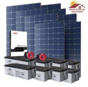 10kw 1000Watts 10Kva Must -Ritar Solar System Kit