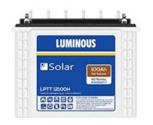 Luminous Solar Battery 12v 100Ah LPTT 12100AH