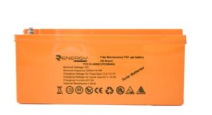 200Ah 12v Battery Renergy Gel Mantainance free