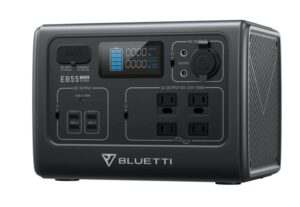 700W 537Wh Bluetti USA Eb55 Portable Power Station