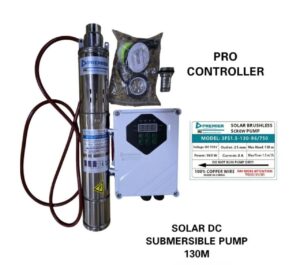 Premier 130m solar Dc Submersible pump :High power 900w 110v pro Controller