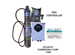 Premier 110M Solar DC Submersible brushless Water Pump :High Perfomance with Pro Controller
