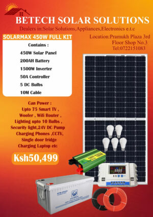 Solarmax 450W Solar Fullkit