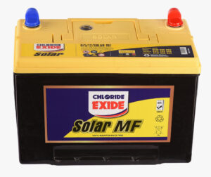 Chloride Exide Solar MF Battery – 12V 50Ah (Maintenance-Free)✅ 100% Maintenance-Free | ✅ Solar-Optimized | ✅ Long-Lasting Tubular Design